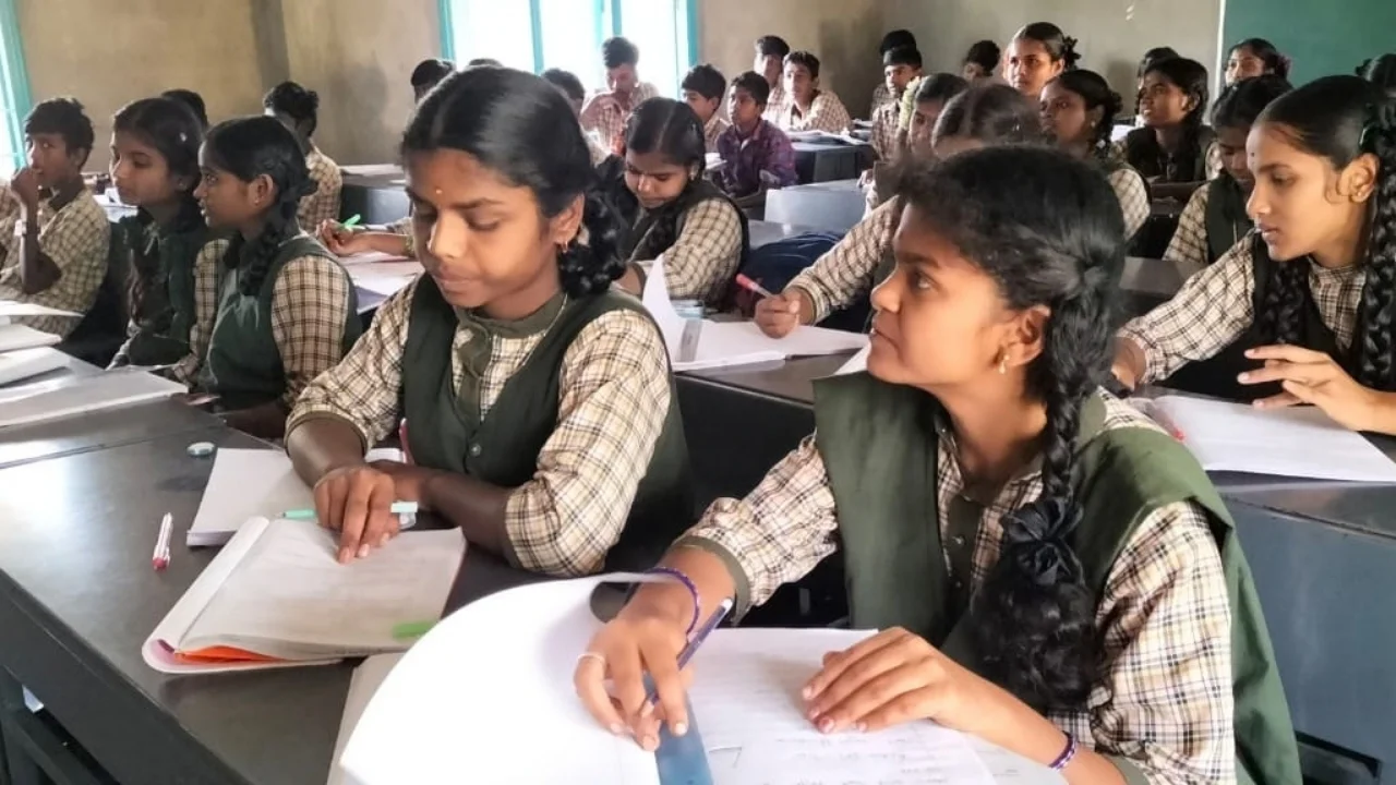 Geetha in class